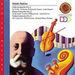 Camille Saint-Saens: Concertos CD cover