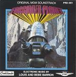 Louis and Bebe Barron - Forbidden Planet soundtrack CD cover